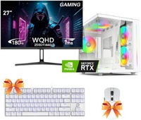 Игровой компьютер Intel Core i9-11900F GeForce RTX 4060 — белый корпус