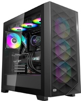 Игровой компьютер Gaming 7 Intel Core i5-12400F RTX 4060 Ti  — чёрный корпус