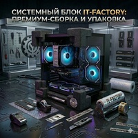 Компьютер для игр IT-Factory R5 7500F / RTX 5060 8 Гб / 32 Гб / SSD 1000 Гб / Win 11 Pro