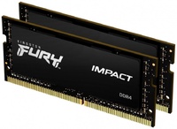 Оперативная память Kingston Fury Impact KF432S20IBK2/32 CL20 32 Гб